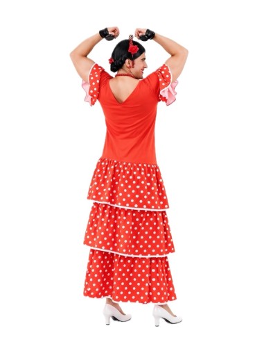 Déguisement de Sévillane pour Homme Taille L | Costumes pour Adultes Le Roi du Carnaval